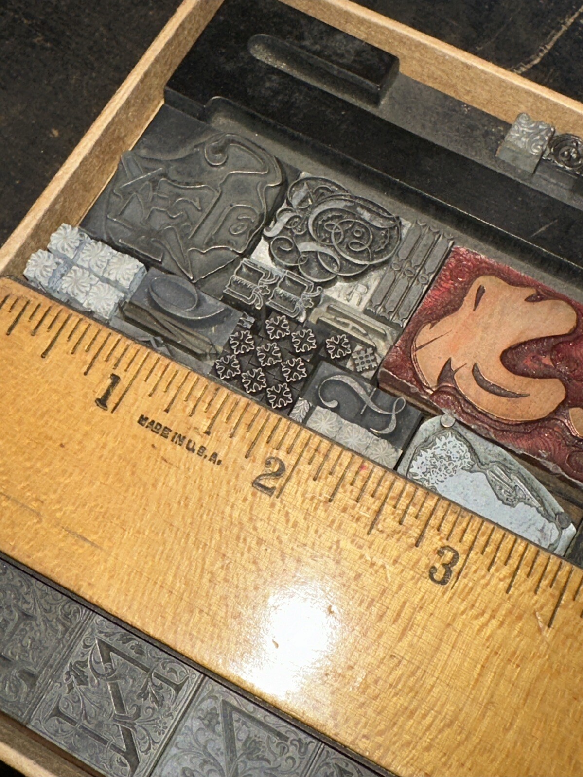 Printing Blocks Ornamentals Borders Dingbats. Wonderful Variety!! #C Beautiful!