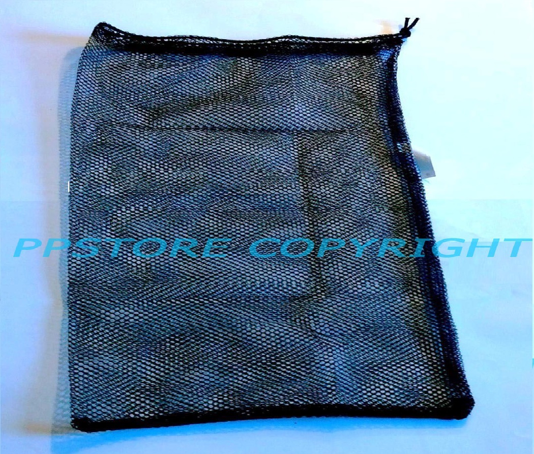 Mesh Drawstring Bag for Dive Snorkel Musk SCUBA shell 14" x 9" Heavy Duty
