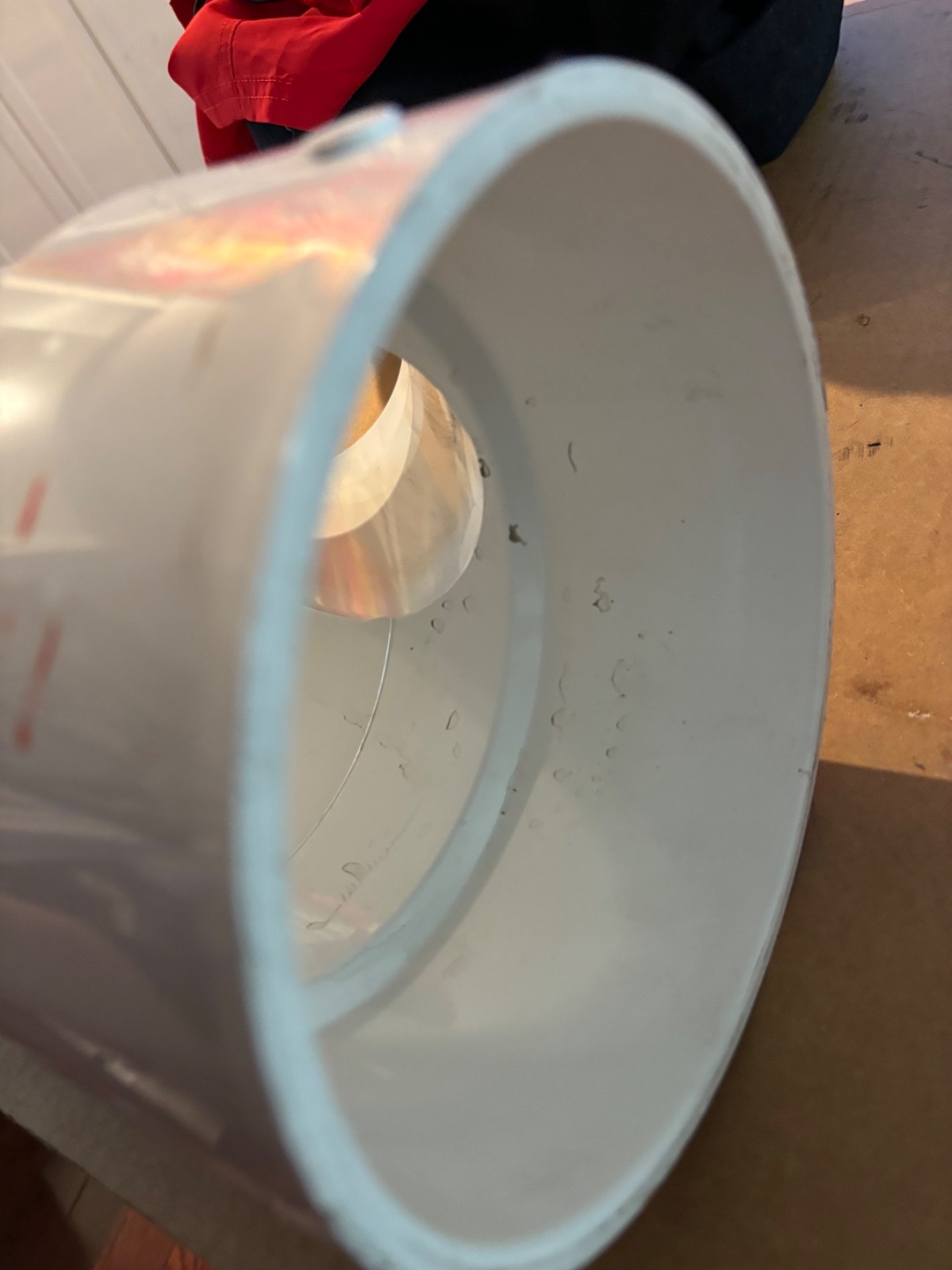 Spears P601-532 6" X 6" X 4" PVC DWV Reducing Wye