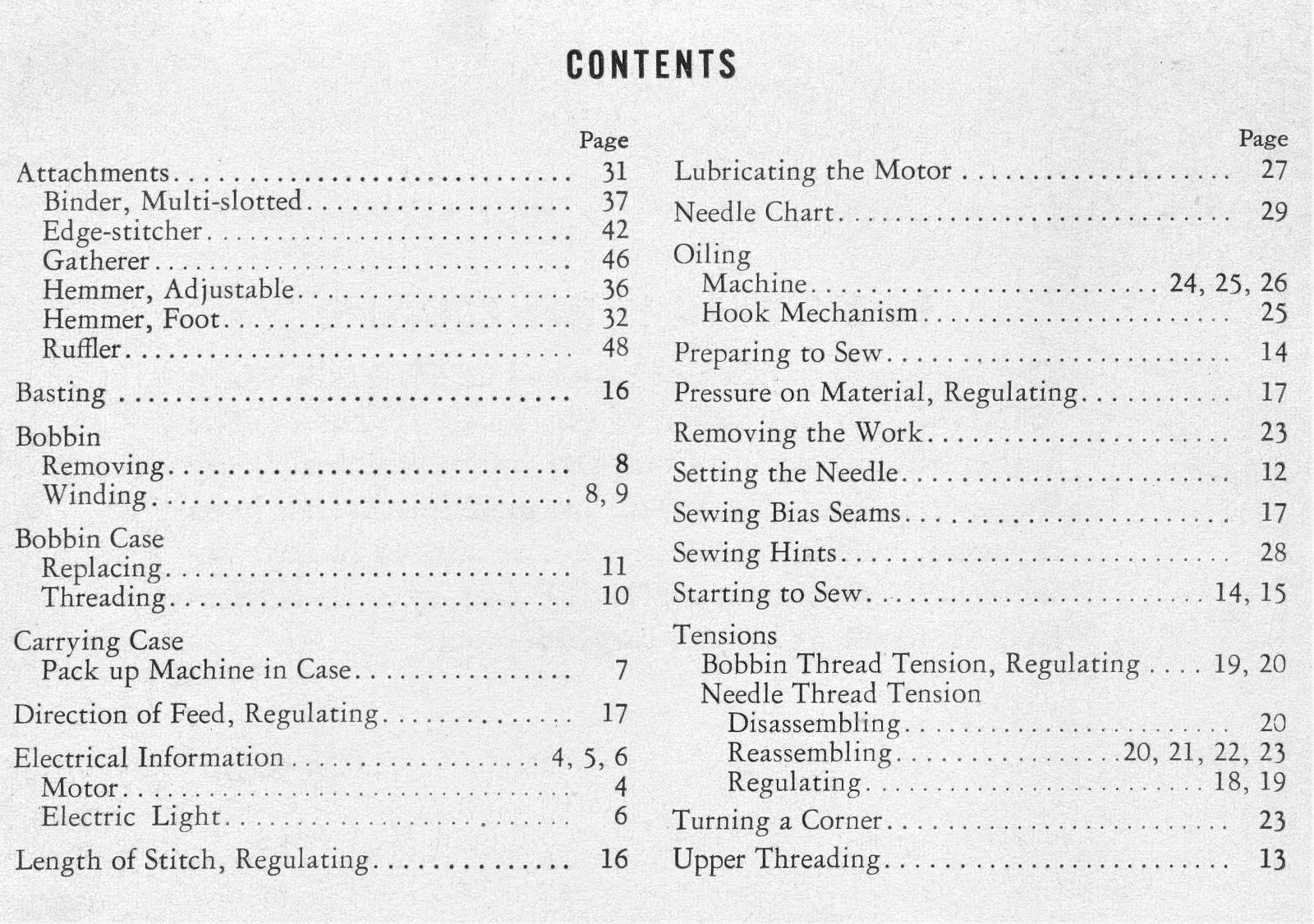 Singer Featherweight 221 221-1 Sewing Machine Owners Manual Feather Weight