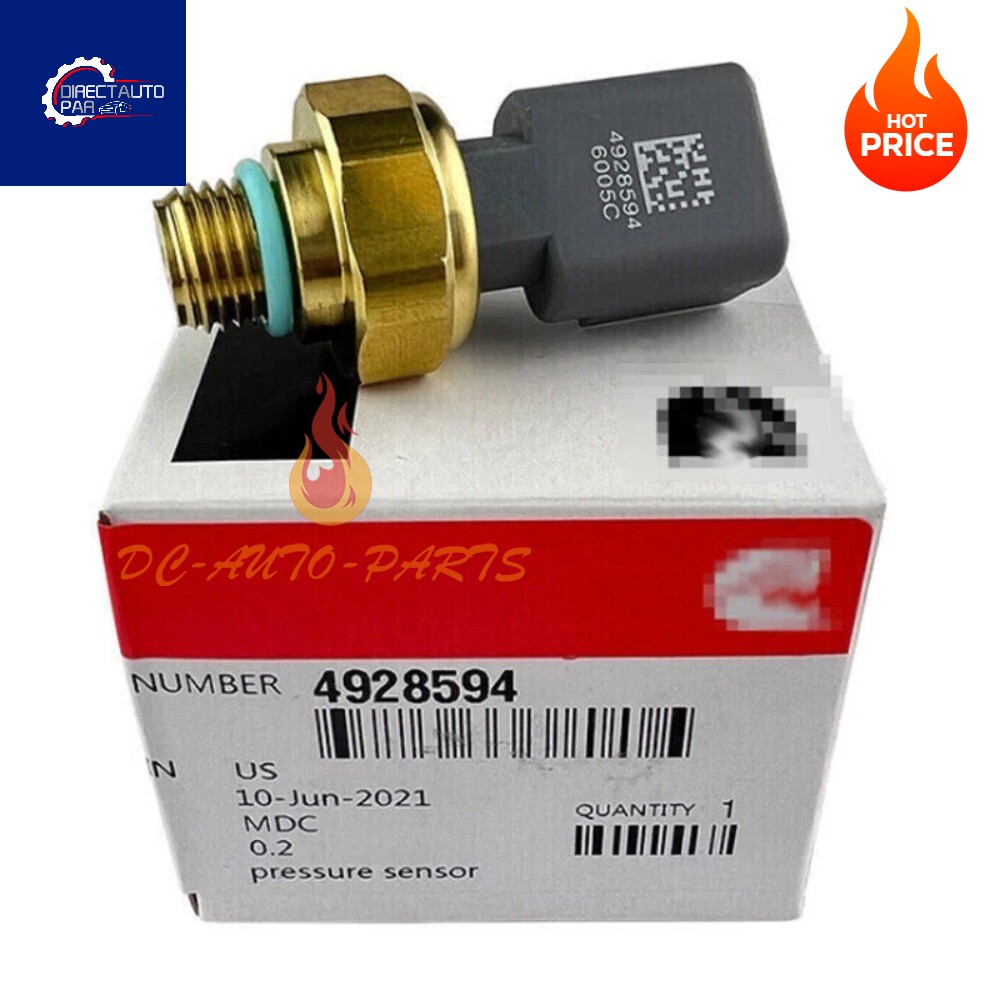 Genuine Cummins Pressure Sensor 4928594 for Cummins ISX ISM ISC ISB Exhaust Gas