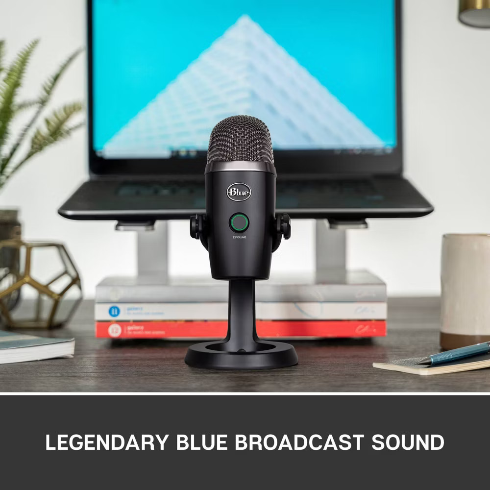 Blue Yeti Nano Premium USB Microphone - Black