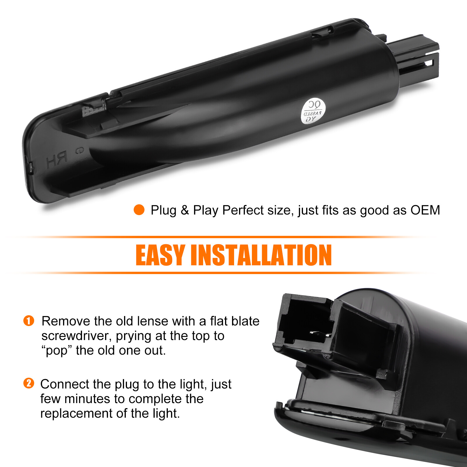 4PCS LED Door Courtesy Light For Silverado Suburban Chevy Tahoe GMC Yukon Sierra