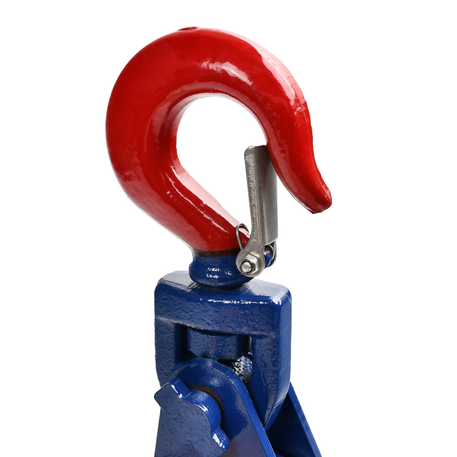 2Ton Snatch Block Swivel Hook 3/8" Wire Rope Pulley 3" Sheave Tow Shackle Tool