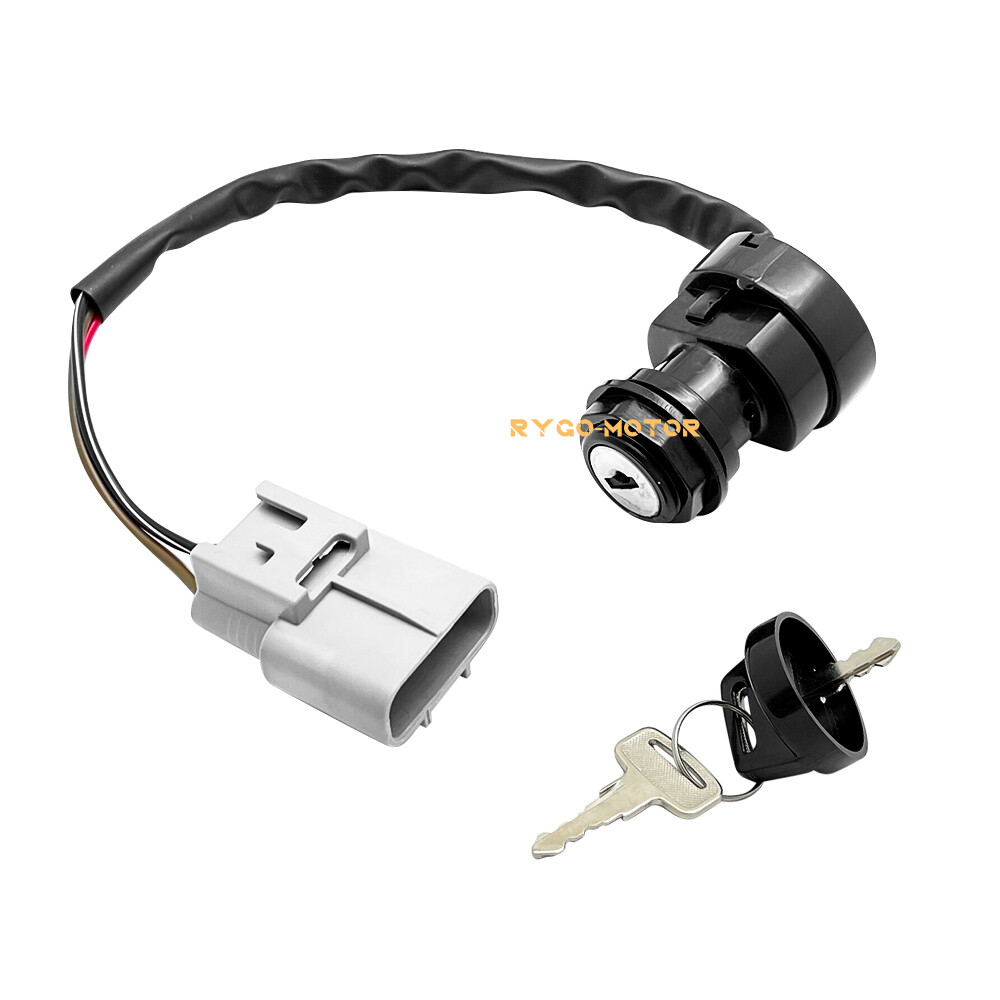 Start Stop Headlight Switch & Ignition Key Switch for Yamaha Grizzly 660 YFM660F