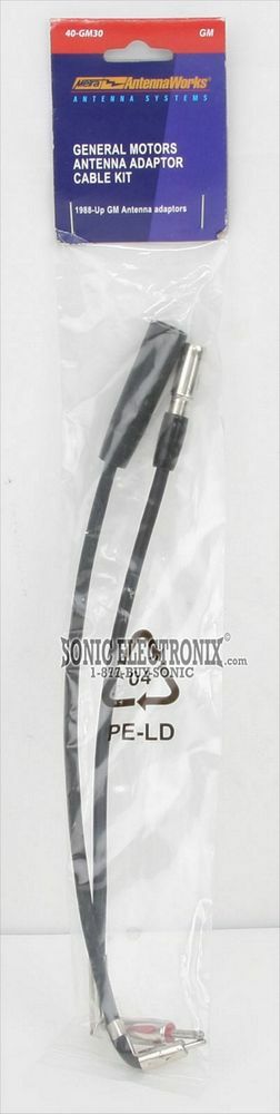 Metra 40-GM30 Barbed Antenna Adapter Kit for Select 1988-2006 GM Vehicles
