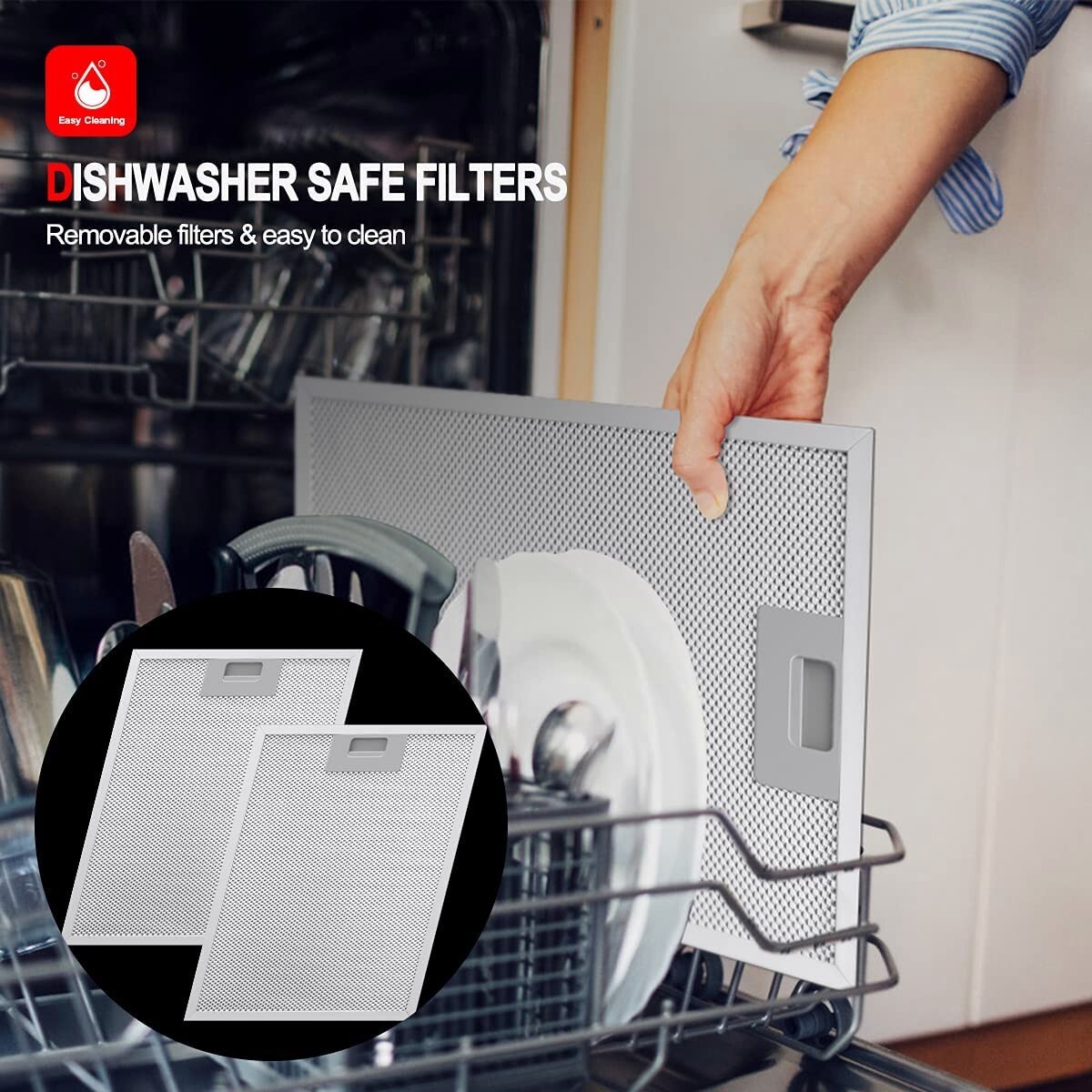 Wall Mount Range Hood 30inch Stainless Steel Vent 450CFM Touch Panel w/LED NEW