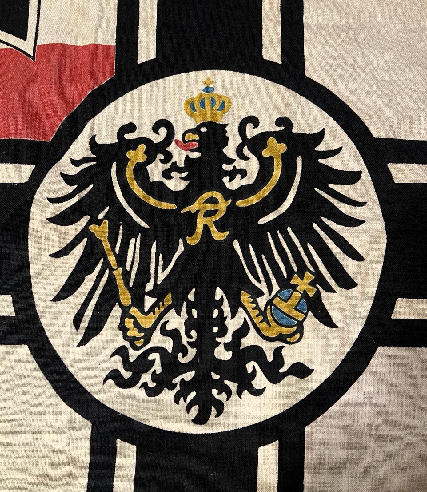 WWI Germany Imperial Naval War Flag w/ Maltese Cross 60x90 Reichskriegsflagge