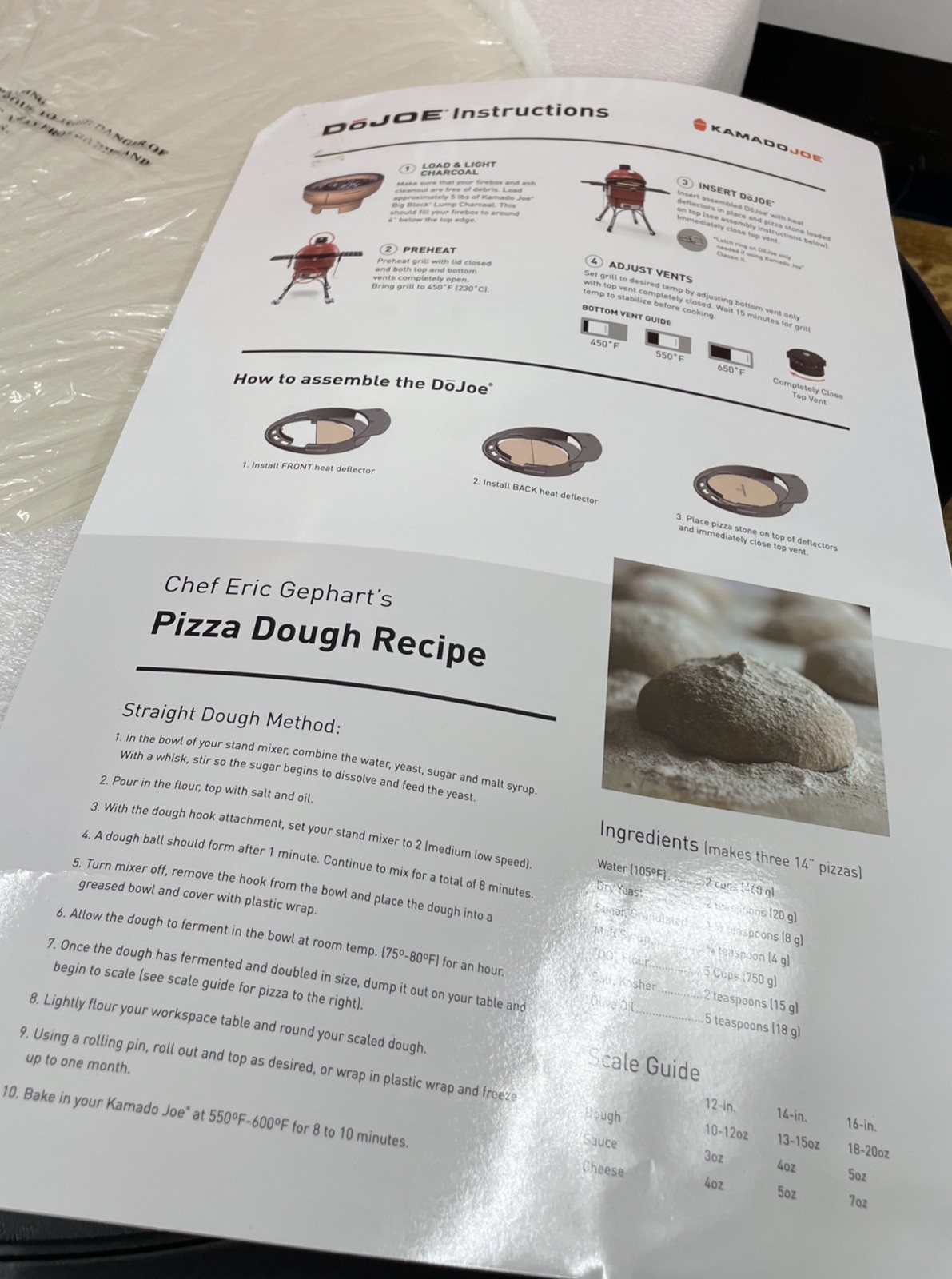 Kamado Joe Big Joe DoJoe Pizza Oven Kamado Joe Accessory For Big Joe