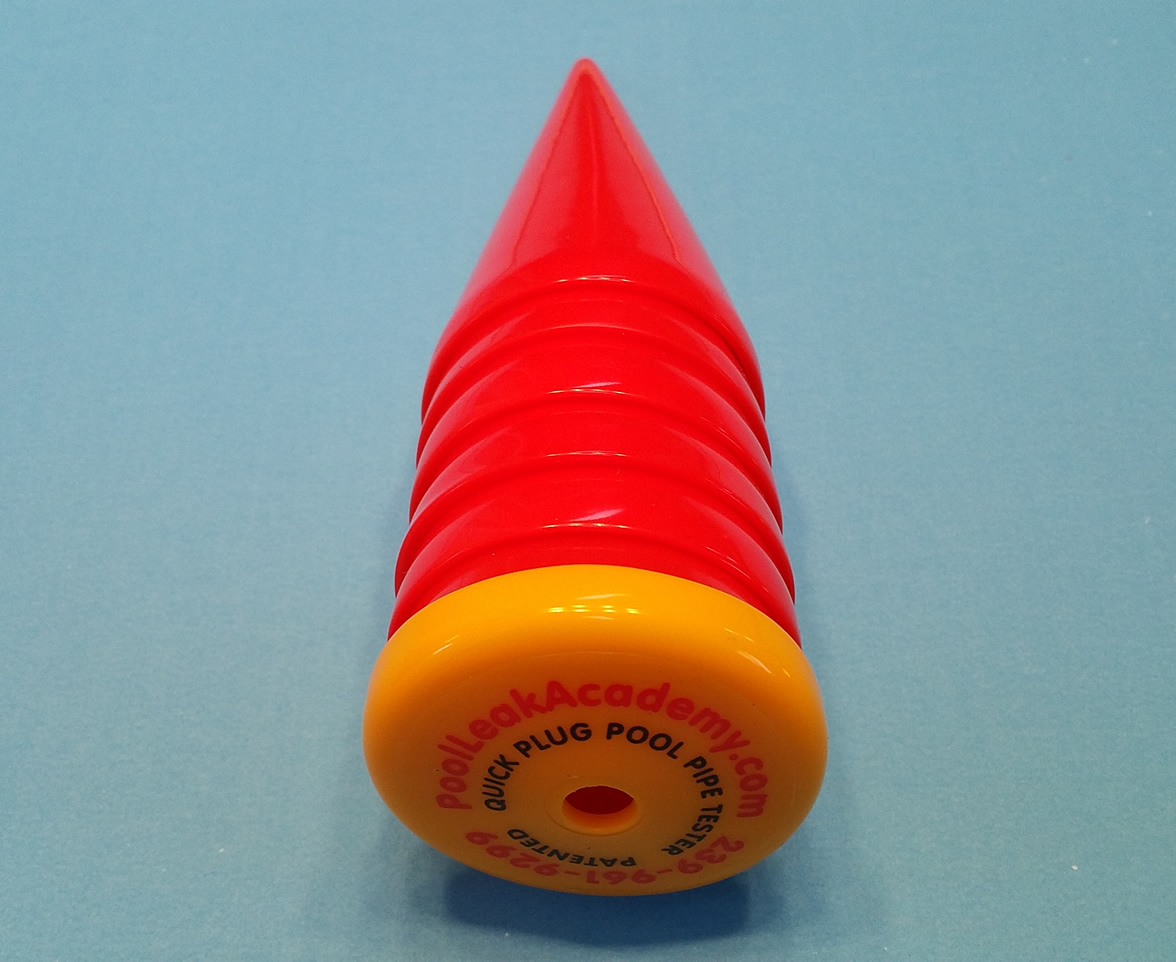 Swimming Pool Leak Detection: 6 dye testing cones- quick plug pool pipe testers