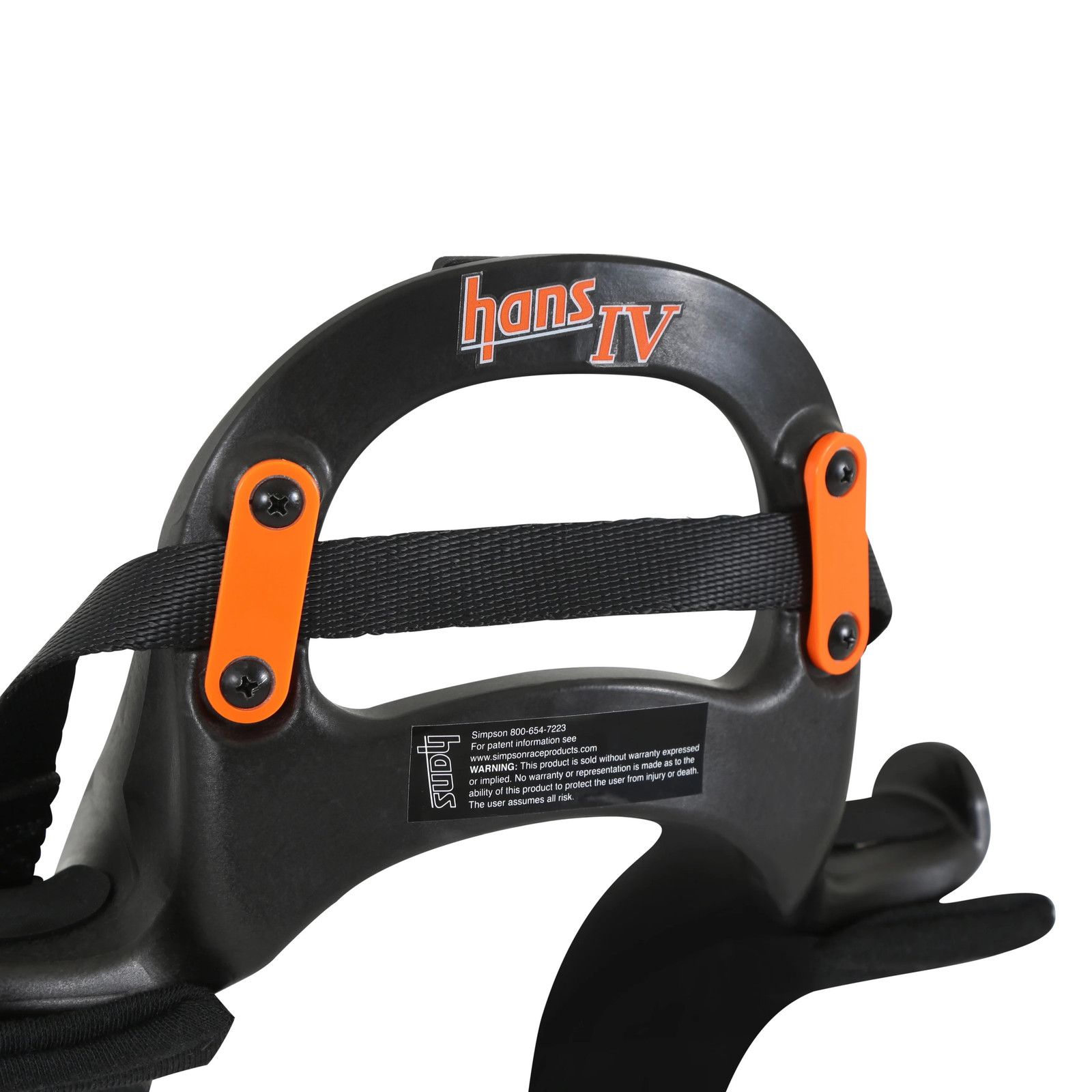 HANS H4L20PA Frontal Head Restraint Device SFI 38.1 FIA 8858 Post Anchor LARGE