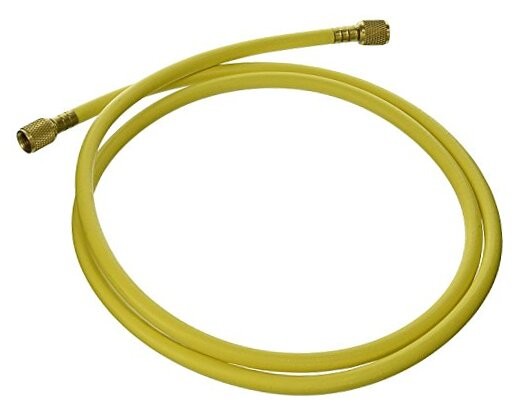 6527 Yellow 72" R134A Charging Hose 72 Inch