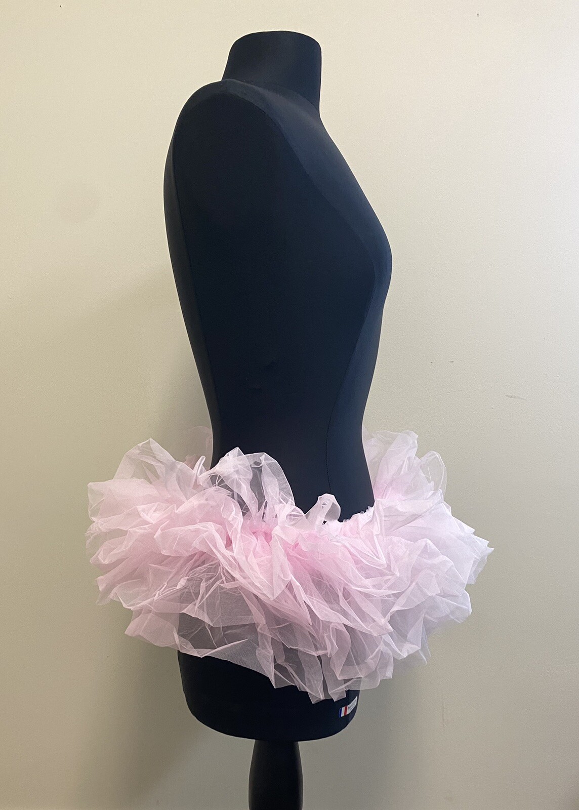 BellaSous Adult Narrow Tutu Light Pink Plus Size Fun Run Costume Halloween