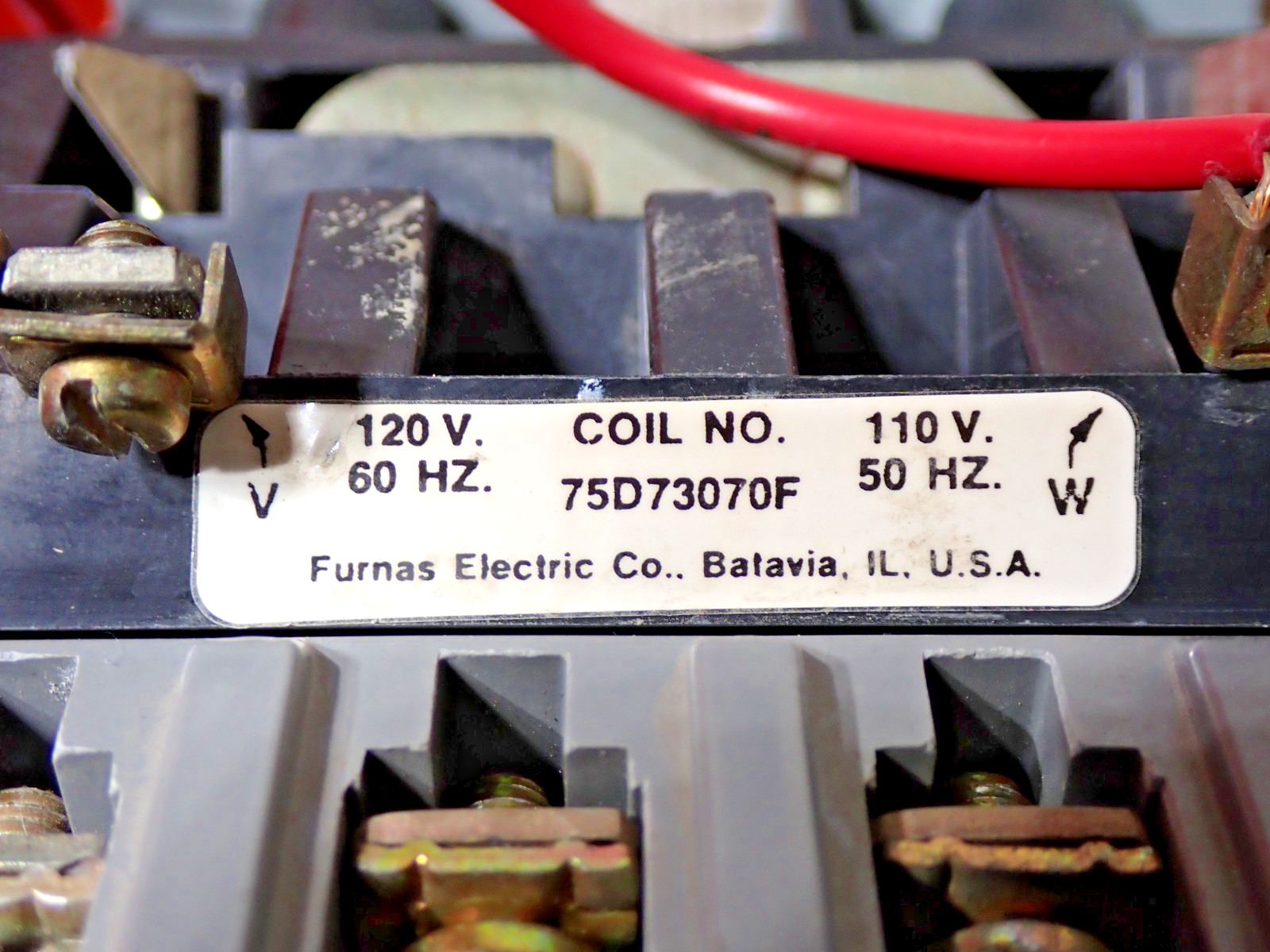 Furnas 14DP32AF81 Size 1 Starter 27 Amp 600VAC w/ 120V 60Hz Coil TESTED S931