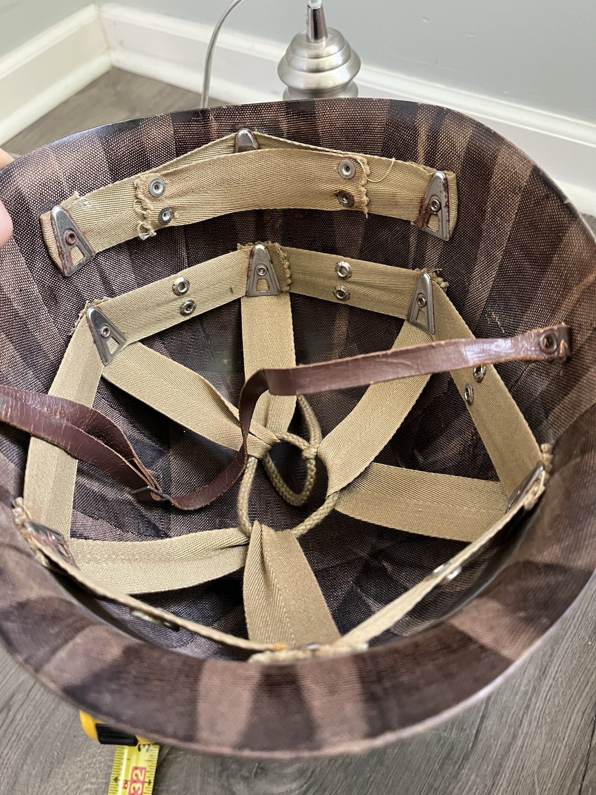 Vietnam Era ARVN Ranger M1 Helmet Complete WW2 w/Liner Dated 1968 Rare