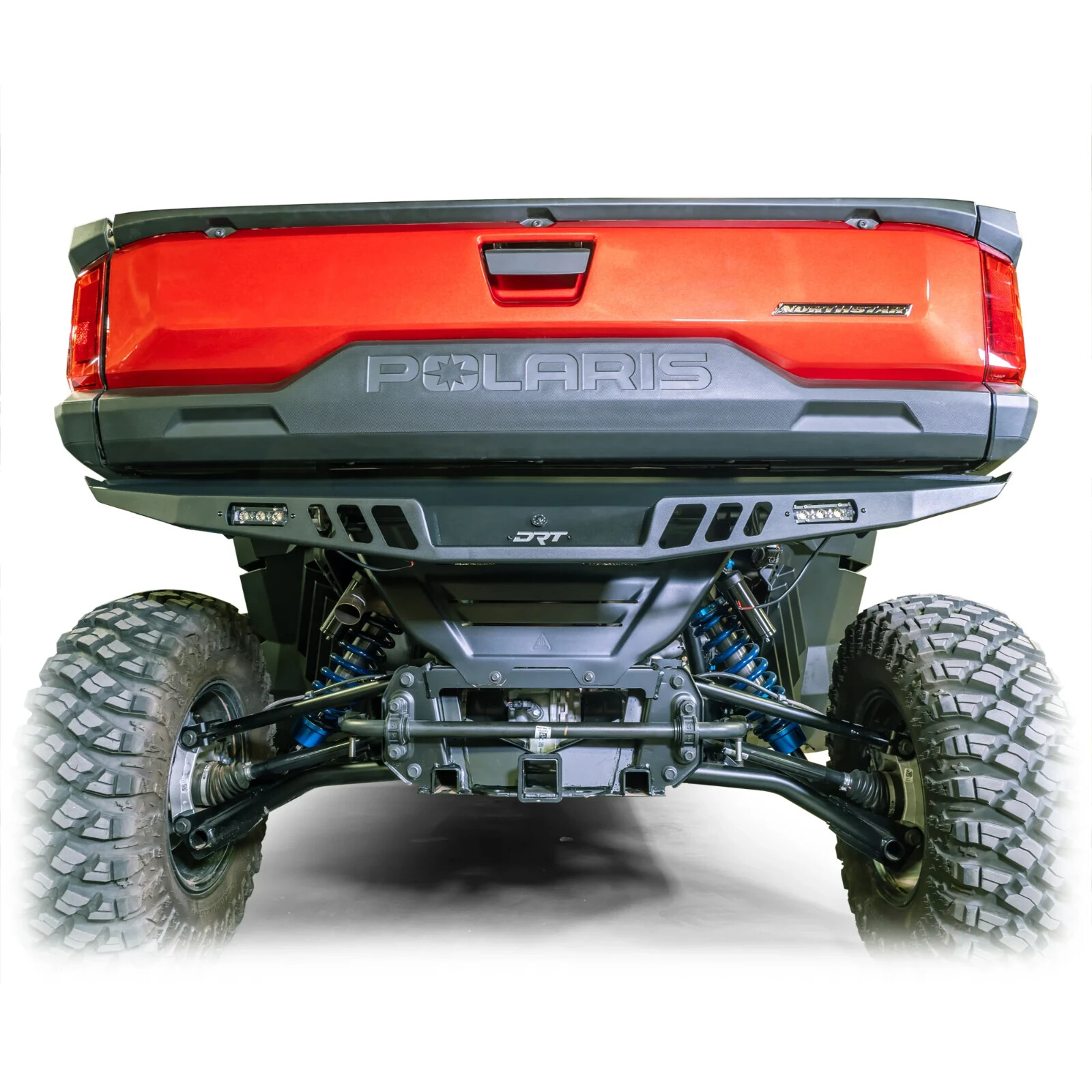 DRT Heavy Duty Rear Bumper W LED lights POLARIS RANGER XD 1500 2024+