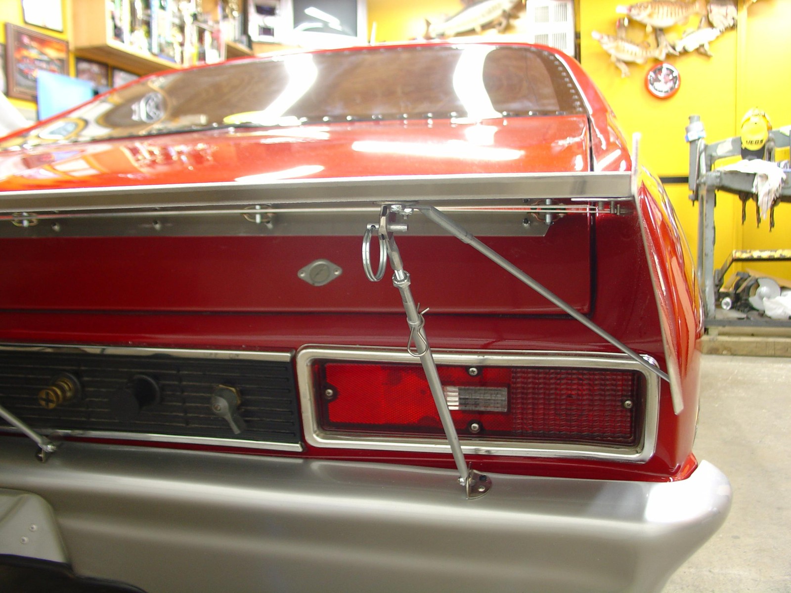 Chevy Nova 68-74 Aluminum Pro Race wing Polished, Black, Brushed Anodized