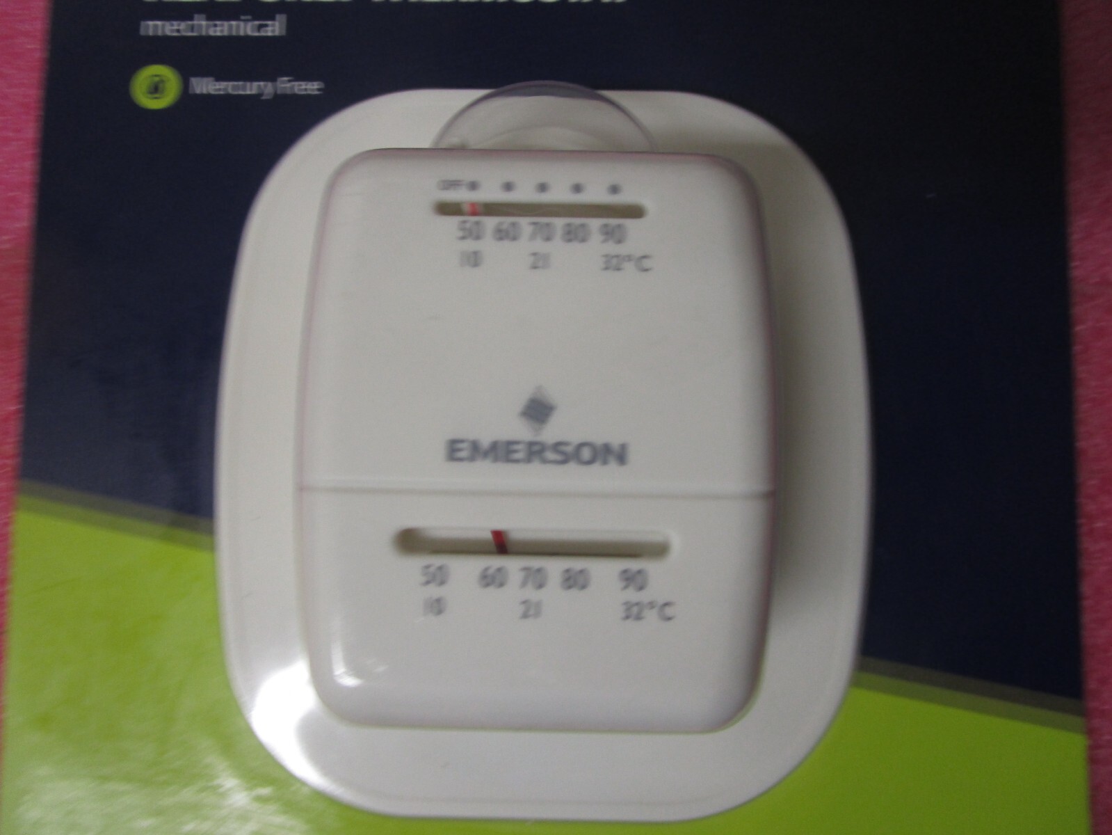 NEW! White Rodgers Emerson Non-Programmable Heat Only Mechanical Thermostat M30