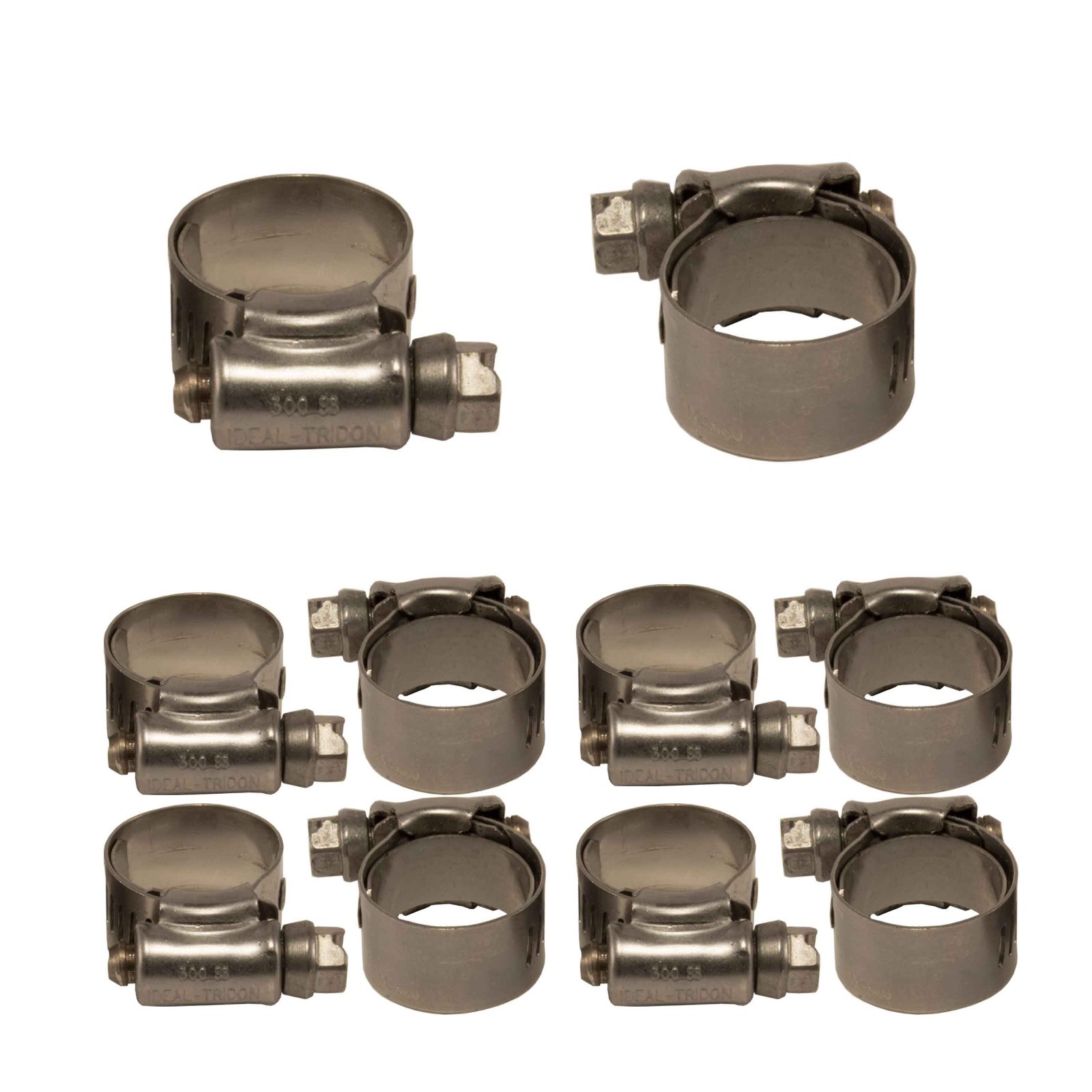 #4 Lined Worm Gear Clamp Works With Flexfab 1/4” Silicone Heater Hose 5526-025