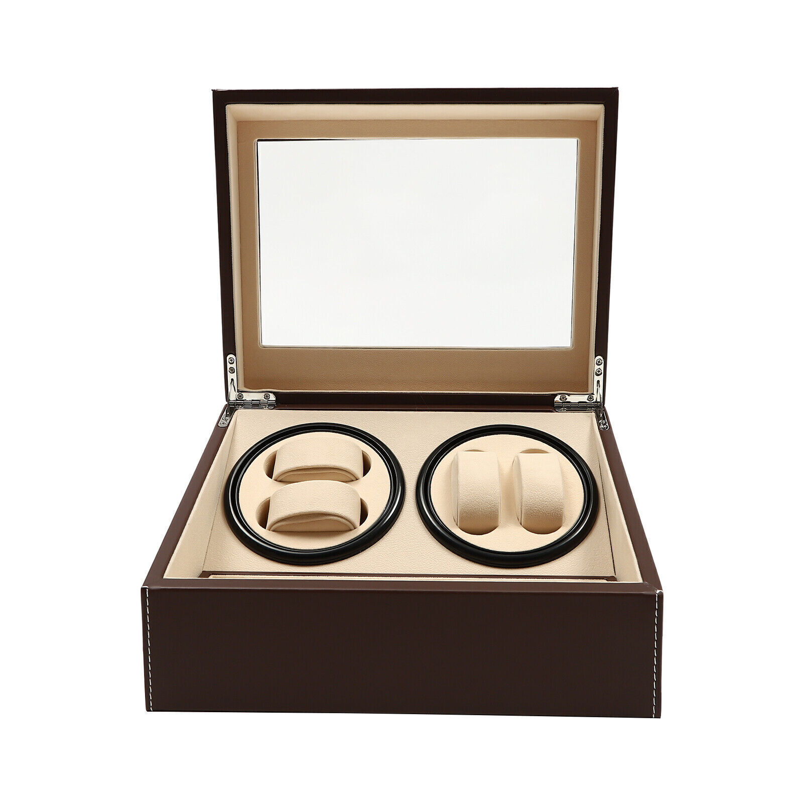 4+6 Automatic Watch Winder Watch Display Box Luxury Storage Case Self-winding/