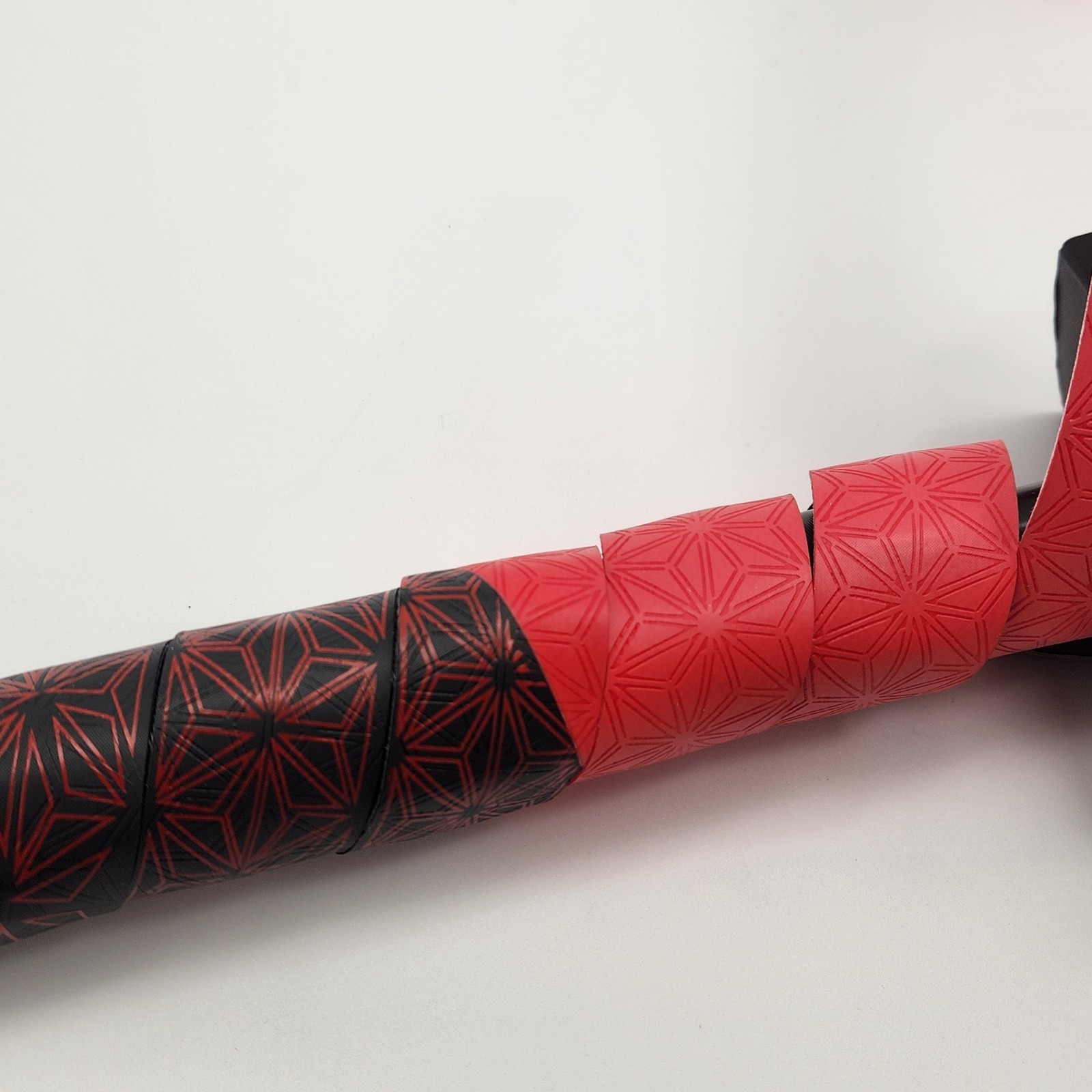 Supacaz Super Sticky Kush Red Star Fade Bicycle Handlebar Bar Tape NOS