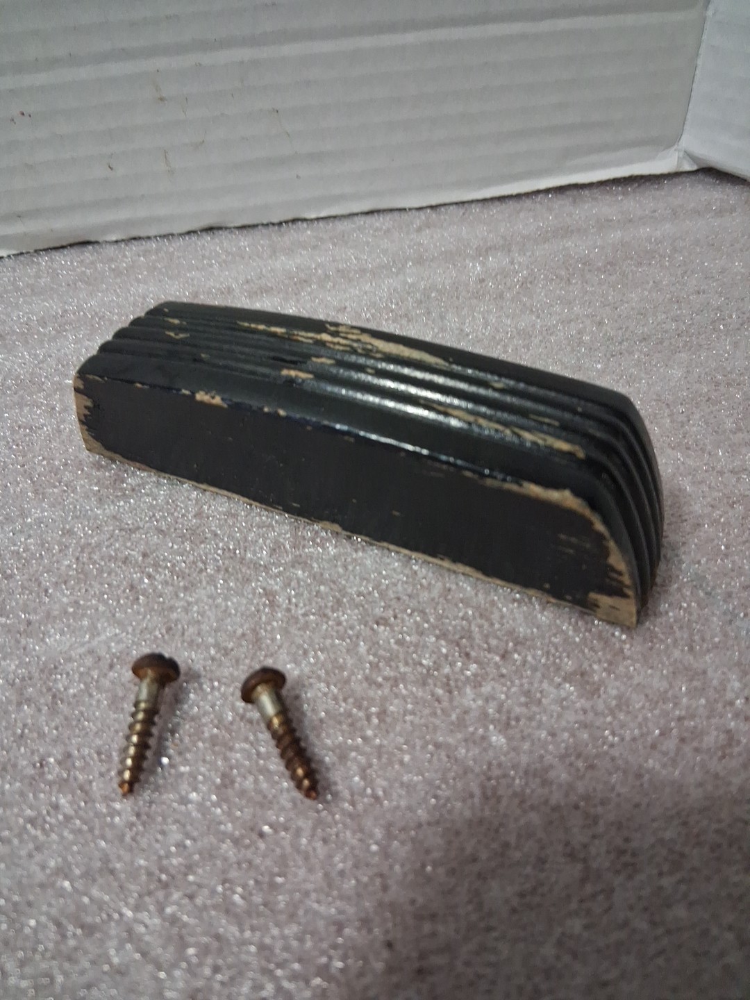 Vintage Wood Handle For Lid On General Electric Roaster 123C19  Replacement Part