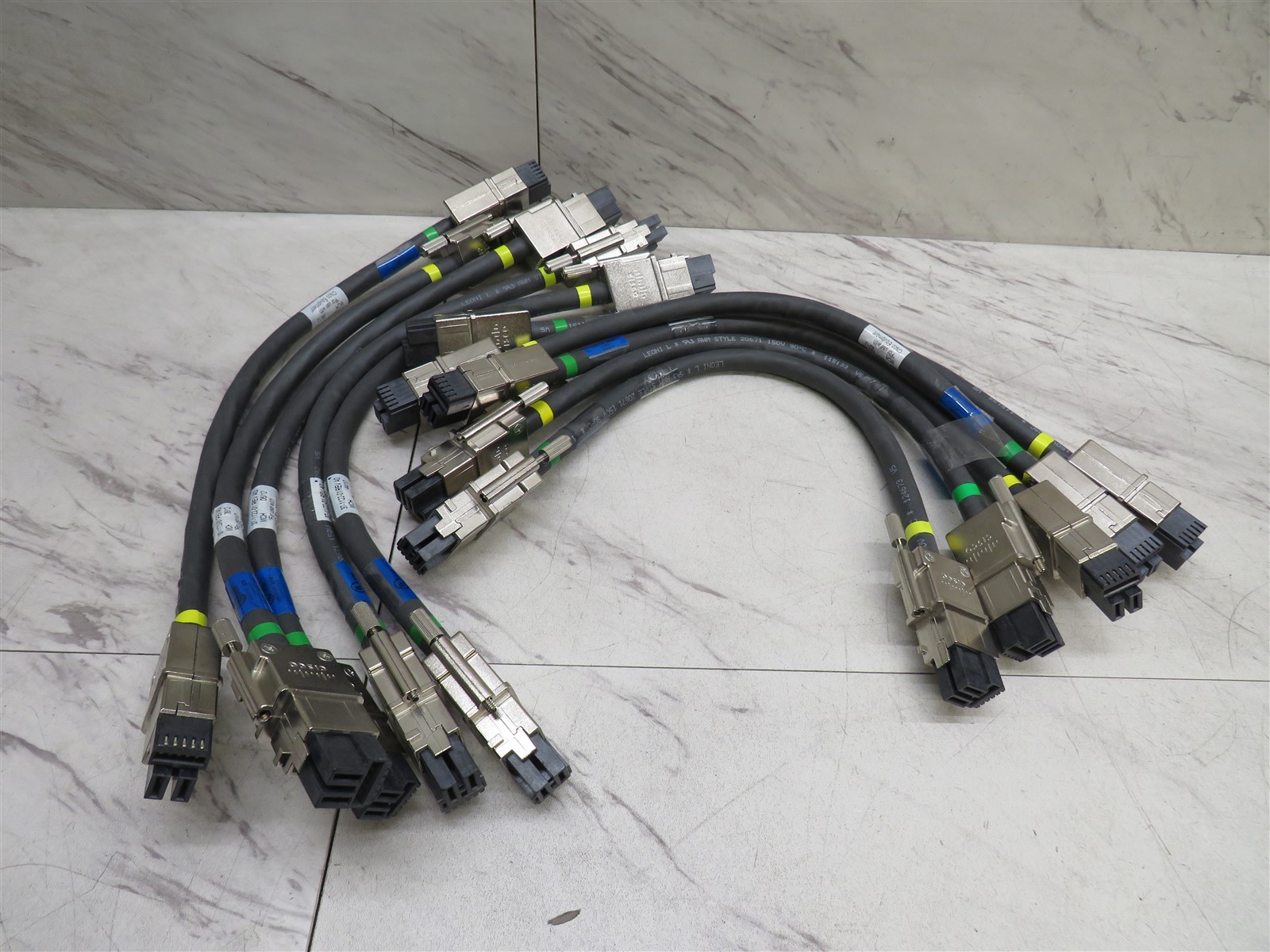 Lot of 10 Genuine Cisco Catalyst Powerstack Cable 37-1122-01
