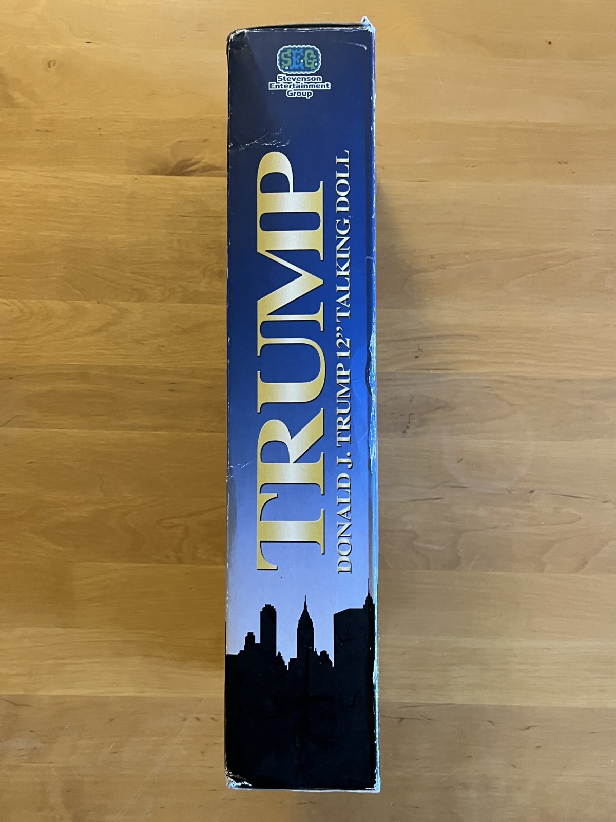 Donald Trump The Apprentice 2004 Autographed Signed 12 Inch Talking Doll - works