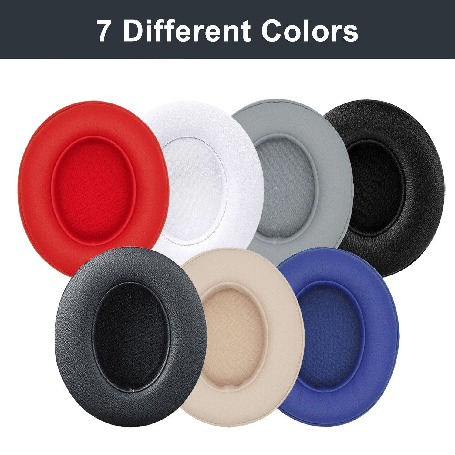 1 Pair For Beats By Dre Studio 2 3 Wireless / Wired Headphones Ear Pad Cushion