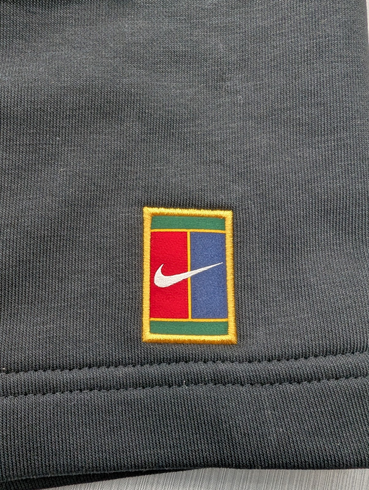 New Men's Nike Court Tennis Heritage Black Fleece Shorts HM6768 Sz XL