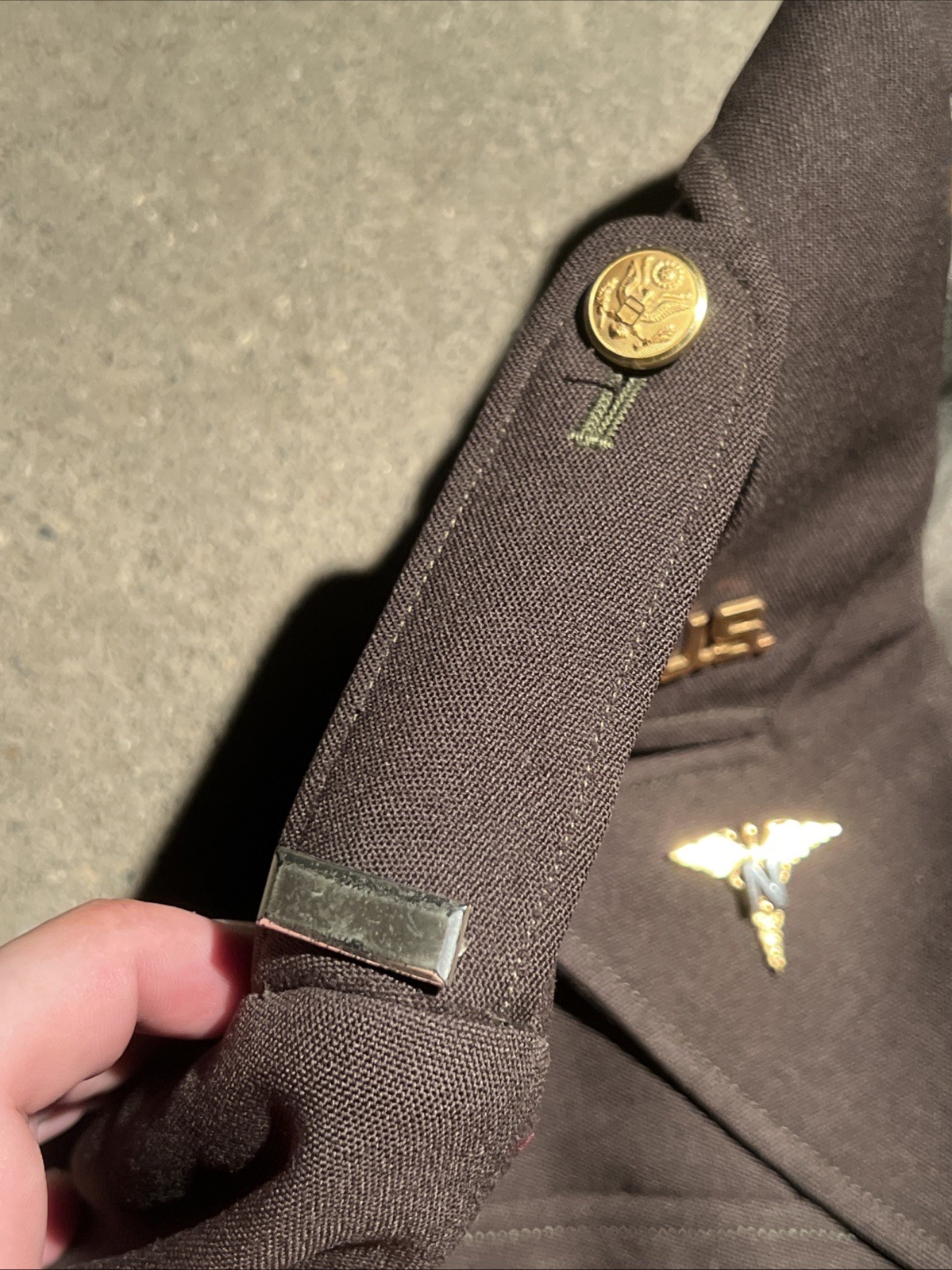 WW2 US Army Nurse Women’s Uniform Lieutenant ETO Named (FF453