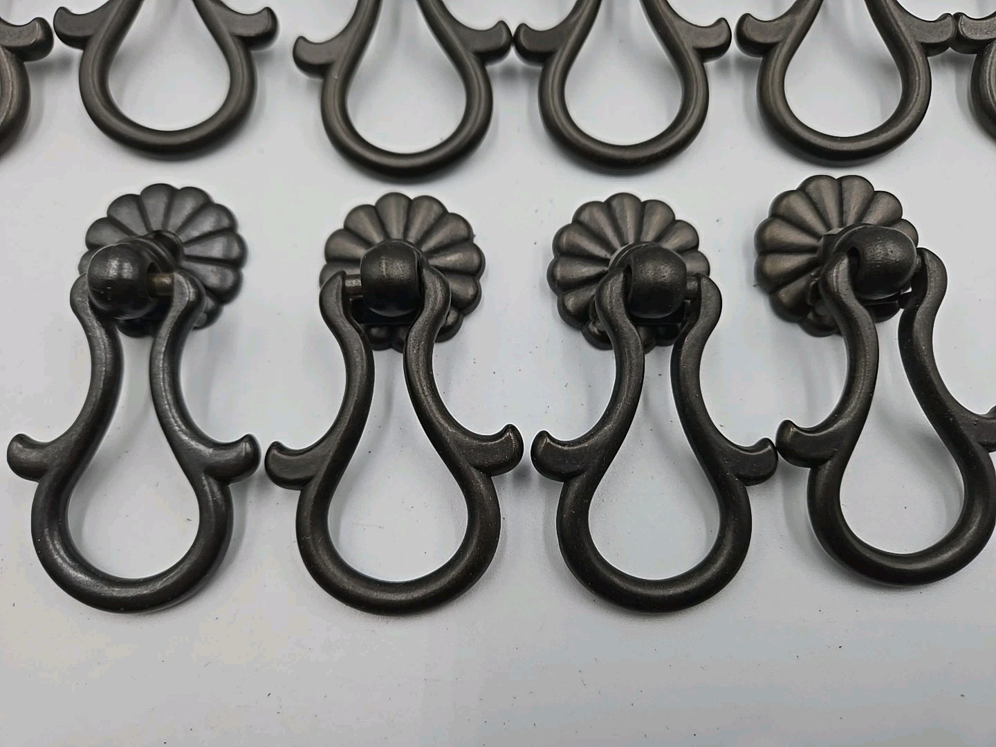 28 French Provincial Antique Drop Ring Drawer Pull Victorian Cabinet Handle