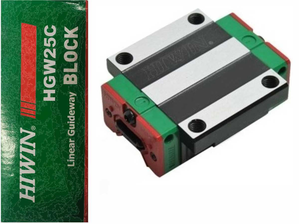 New Hiwin HGW25CC Flange Block / HGW25 Series / 25mm