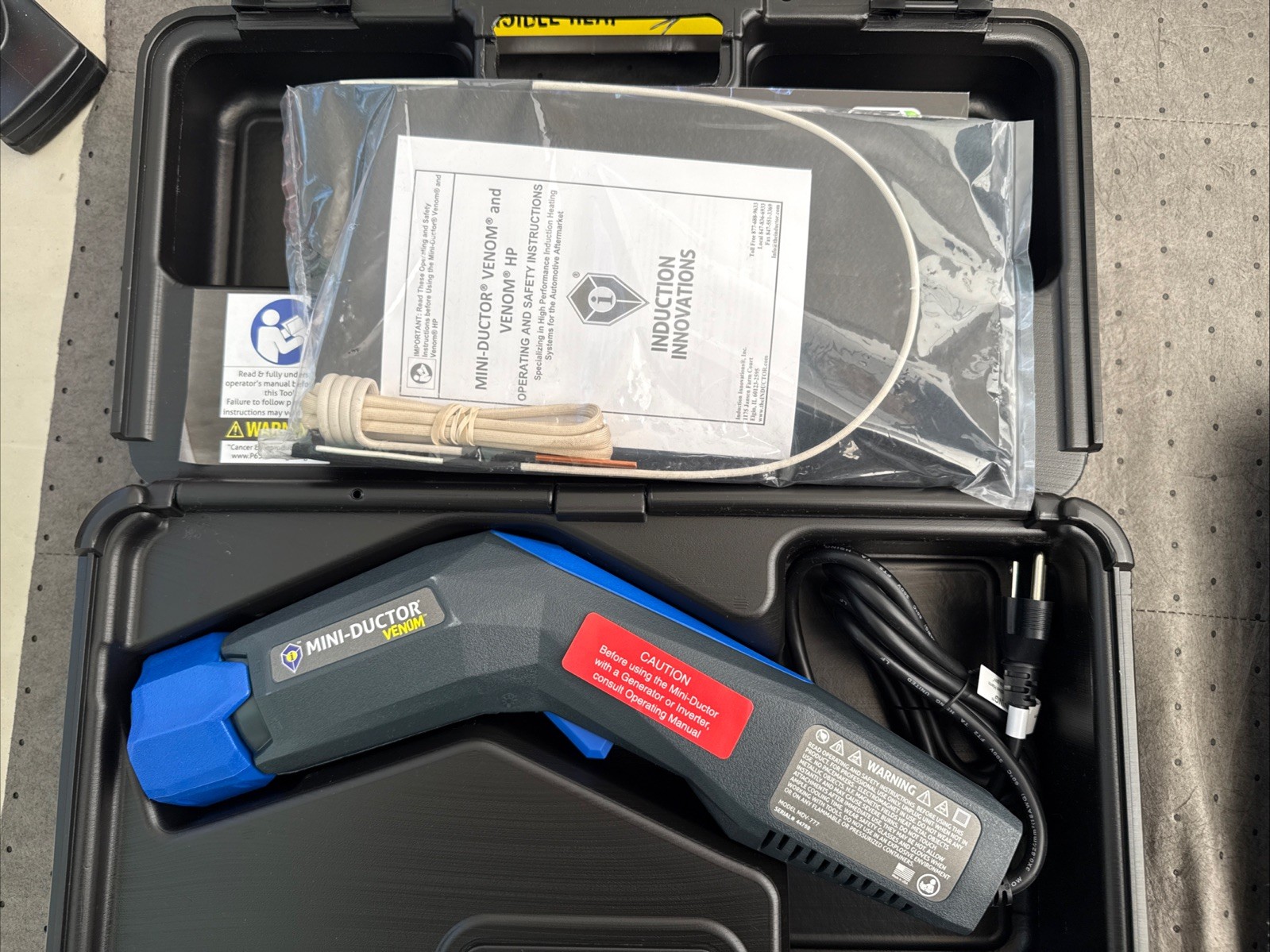 Induction Innovations MDV-777 Mini-Ductor Venom HP NEW