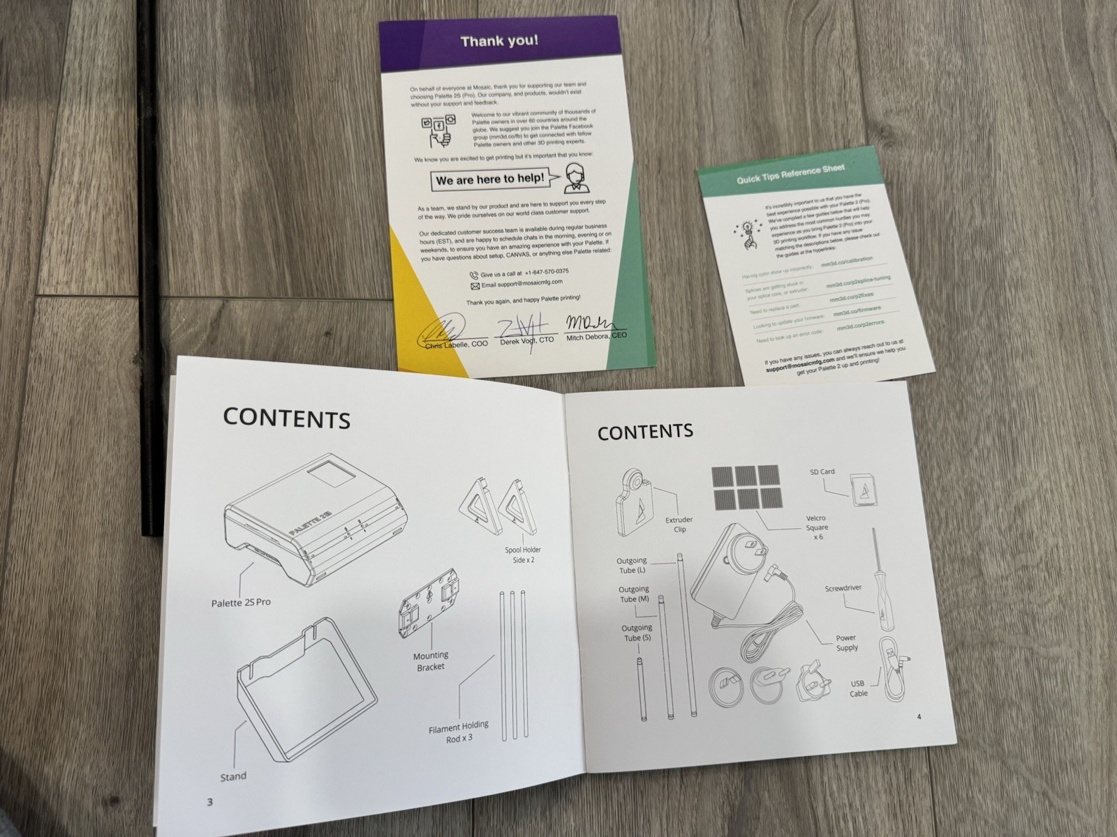 Mosaic Palette 2S Pro 3D Print Filament Automatic Changer Multi-Color