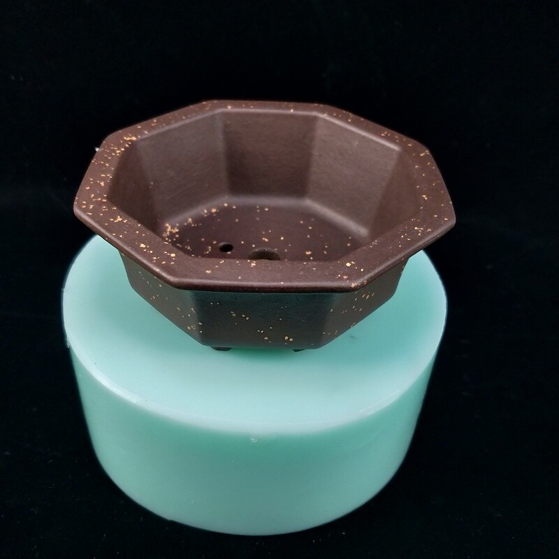 DIY Silicone Flower Pot Mold 3D Cement Mold Silicone Concrete Geometric Pot Mold
