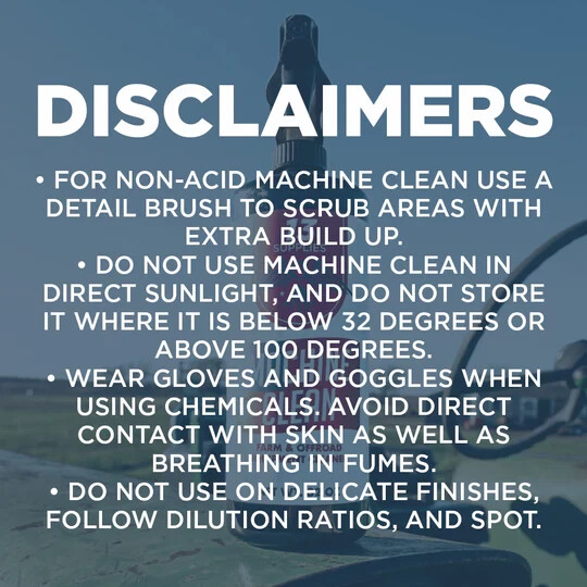 Machine Clean 13 Supplies Machine Clean: Heavy Equipment Cleaner(2 Pack) 32oz ea