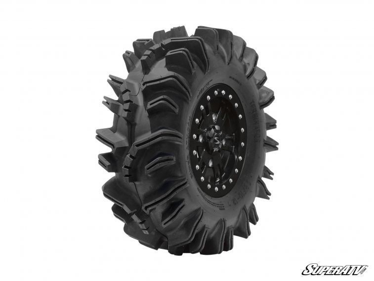 SuperATV Terminator UTV / ATV Mud Tire - 29.5x10-14