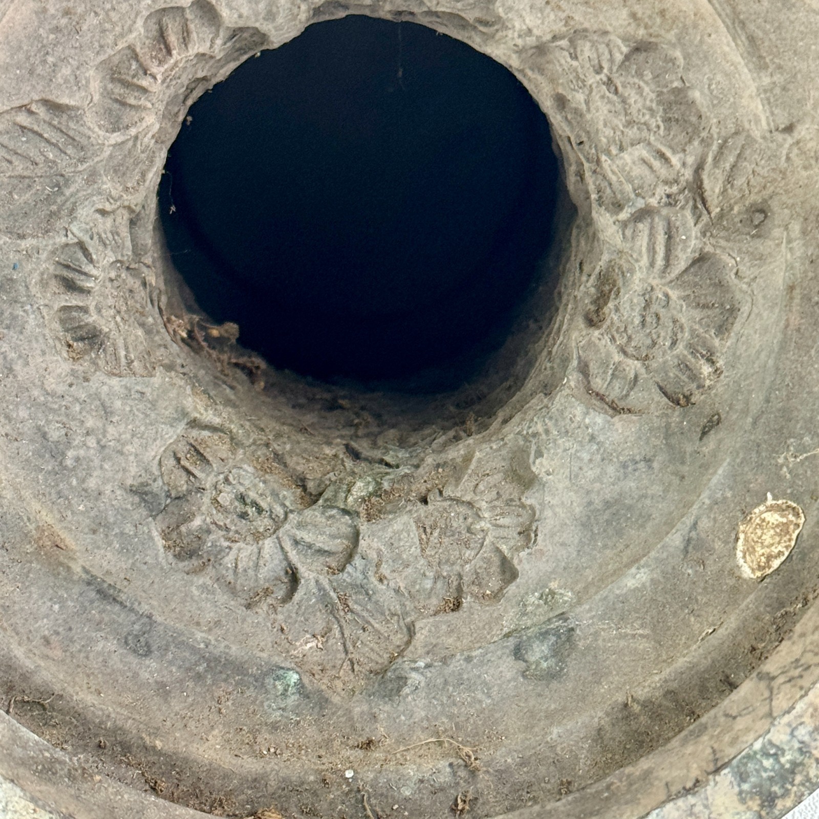 Antique Pair of Unidentified Bronze Architecturally Salvaged Decor Elements