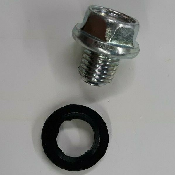 New OEM KIOTI 06331-45010, 04717-01000 Front Axle Drain Plug & Seal for CK CS DK