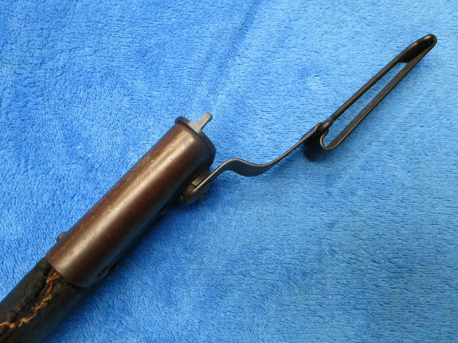 ORIGINAL US WW1 M1905 BAYONET MADE BY SA IN 1909 AND EARLY RIA 1909 SCABBARD