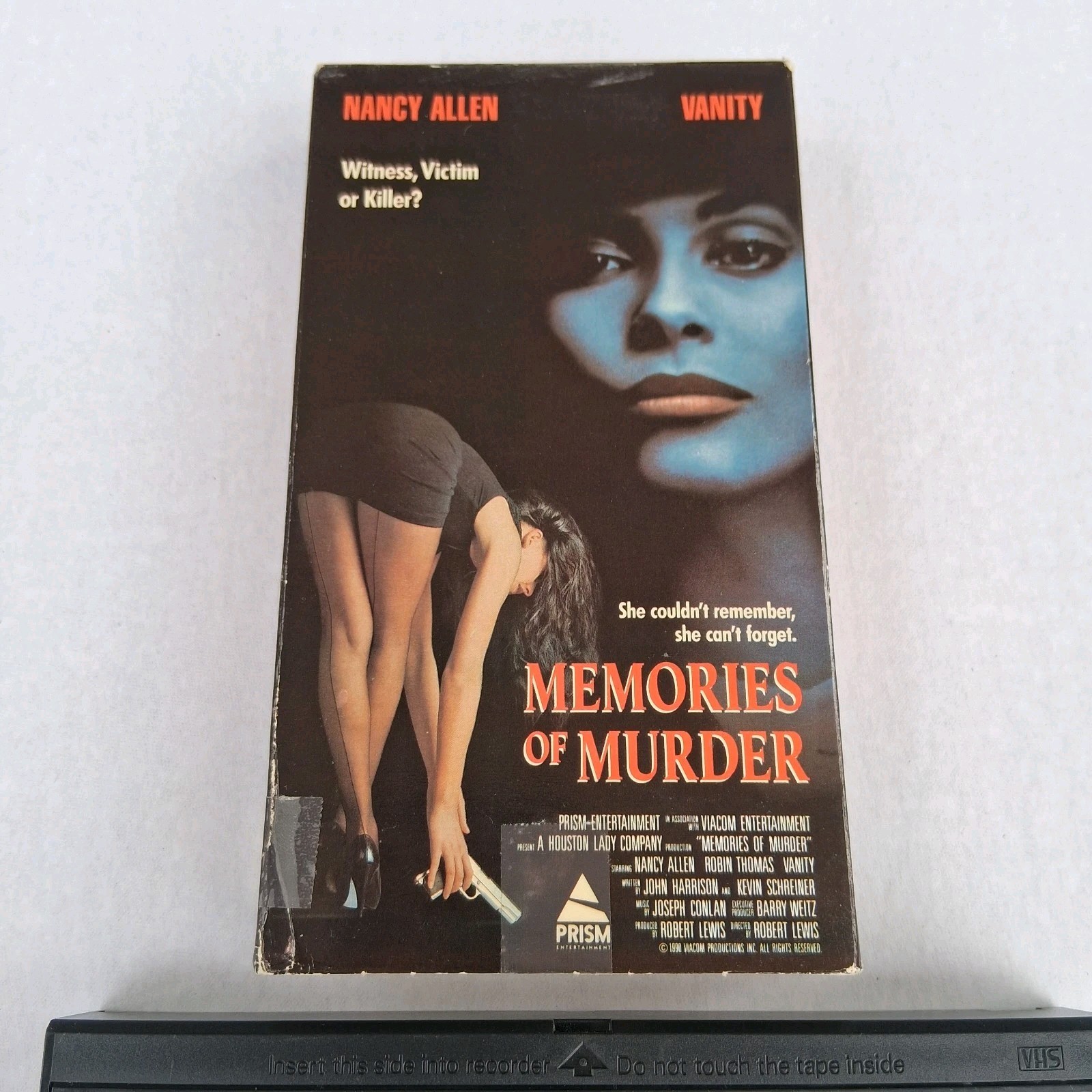 Memories of Murder VHS Lifetime Movie 1990 Vanity Prism Video Nancy Allen Vanity