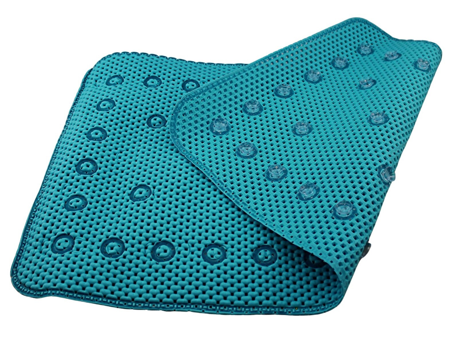 Bathtub and Shower Soft Waffle Cushioned Texture Spa Bathroom Shower Bath Mat
