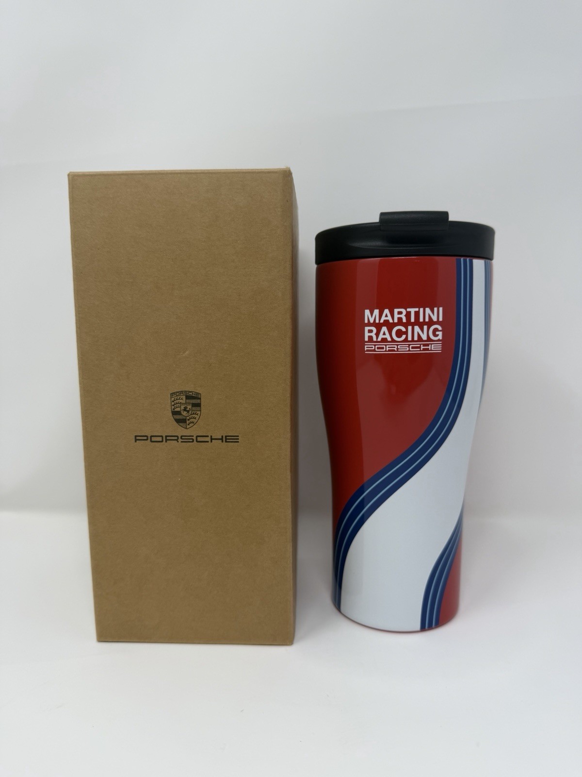 Genuine Porsche Martini Racing Thermal Mug WAP0506190PTHB