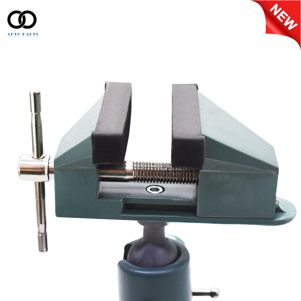 Universal Table Vise For Holding Small Parts 3" Aluminum Swivel 360° Rotating US