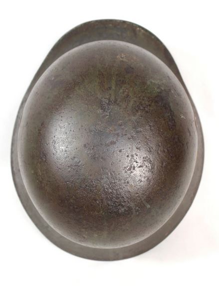 Original WW2 German Heer Single Decal Helmet Shell Size 64