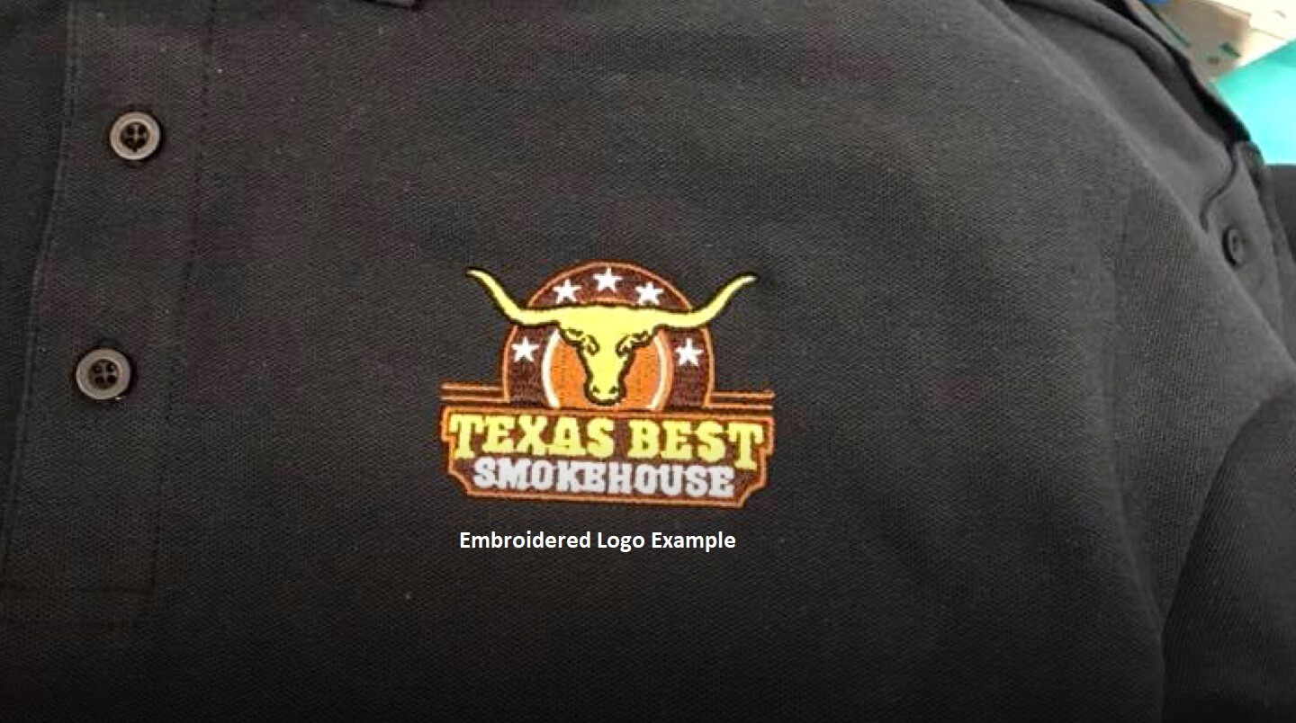 12 High Quality Custom Your Logo Embroidered Polo Shirts. Free Logo Setup. 2-234