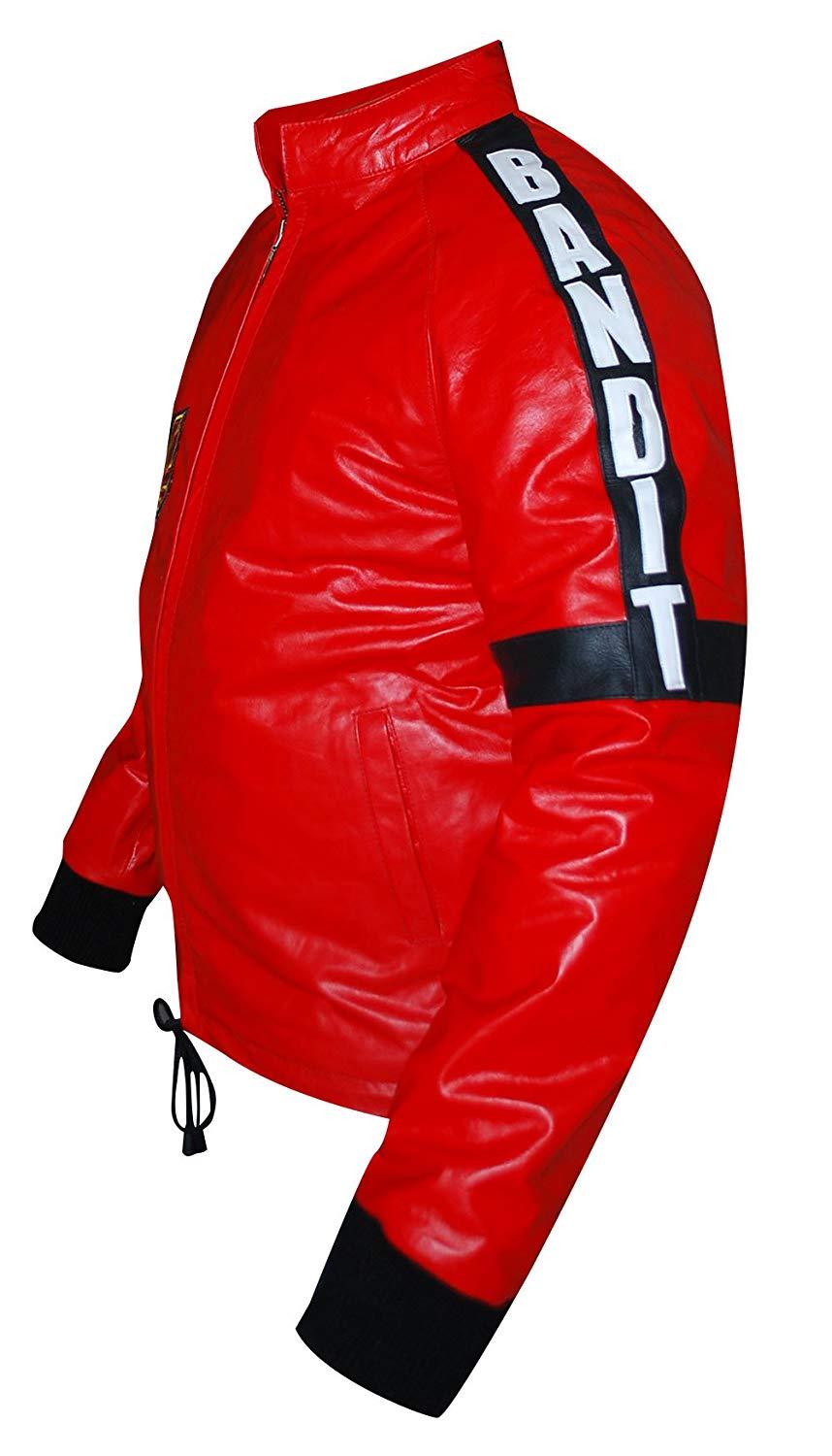 Burt Reynolds Smokey And The Bandit Out Leather Jacket - BNWT