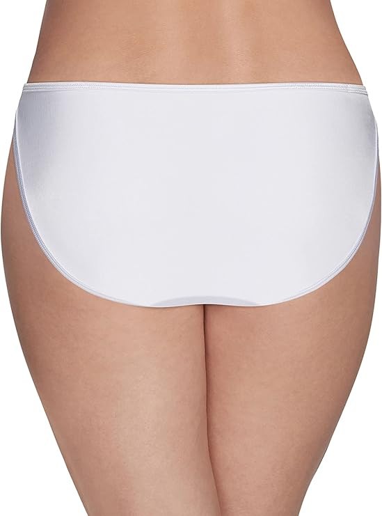 4 prs VANITY FAIR String Bikini ILLUMINATION 18108 Panty WHITE Size- 5~6~7~8