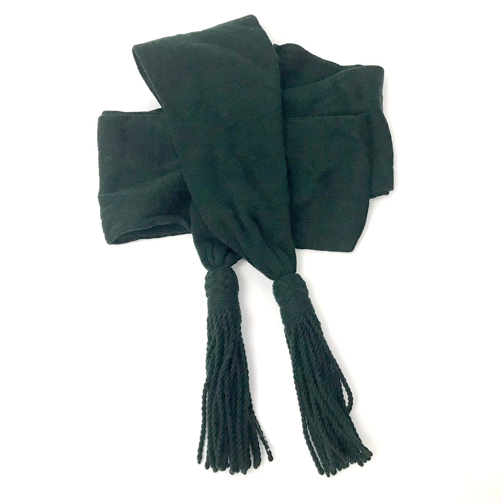 Wool Sash - Green Color - Reenactment